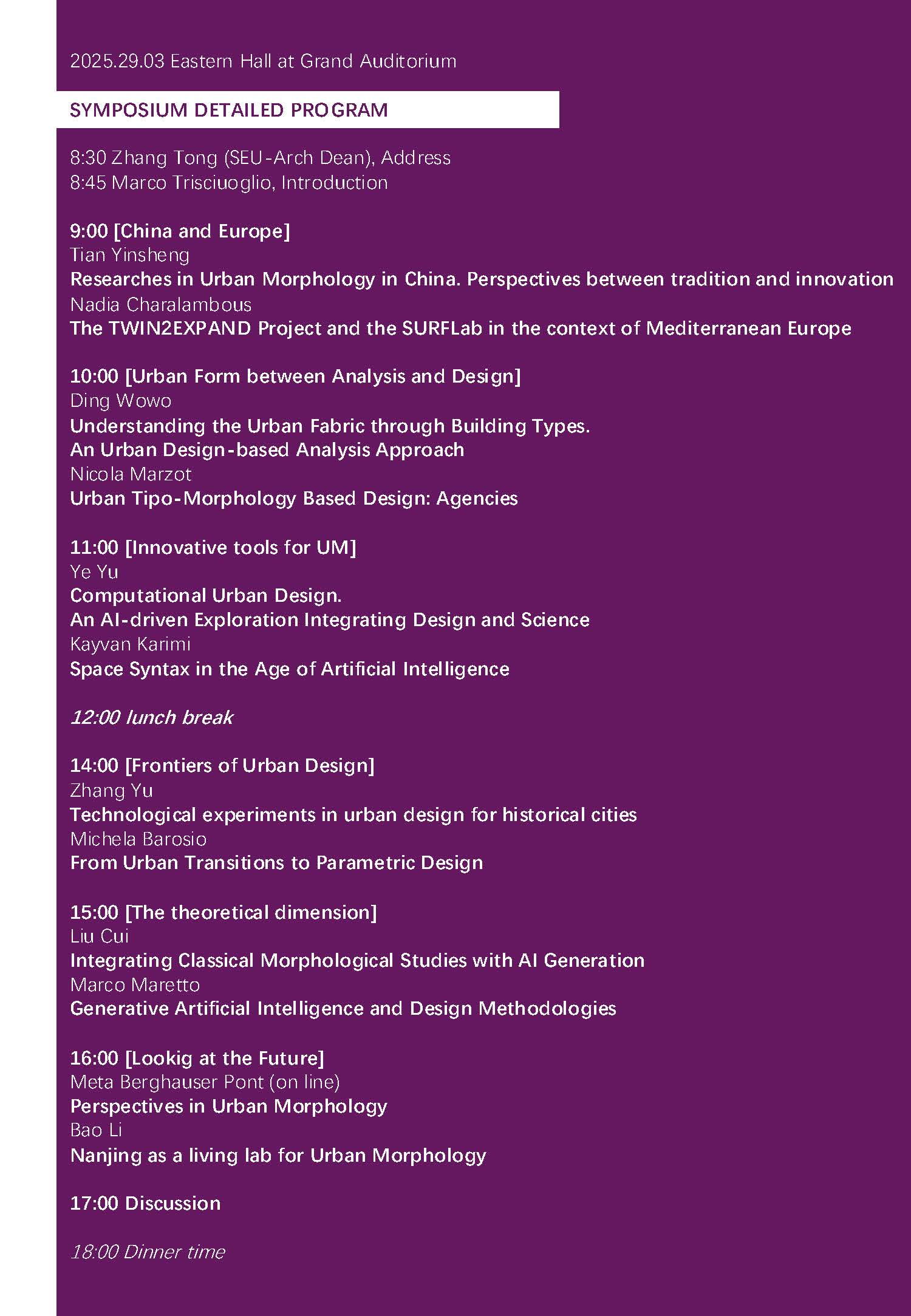 Nanjing Seminar booklet